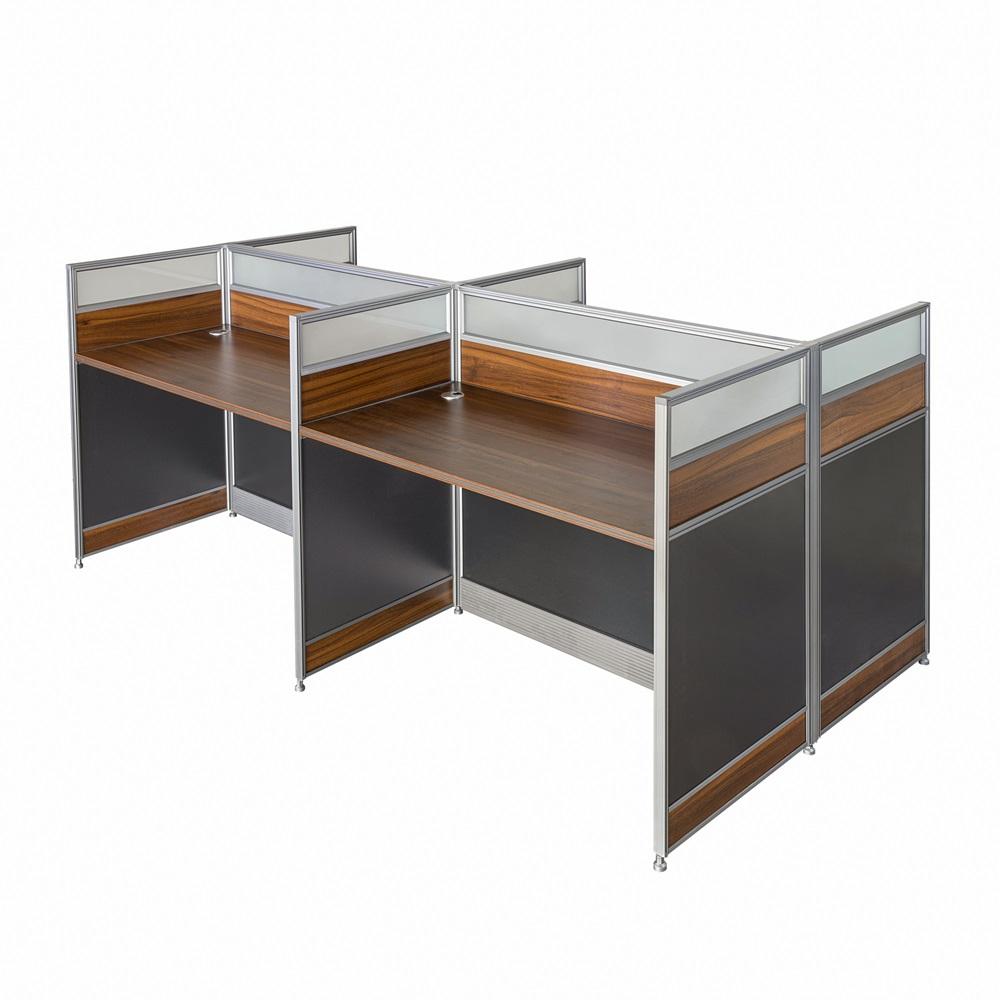 FR Four Seater Workstation Cubicle 403213 | Furniture Republic