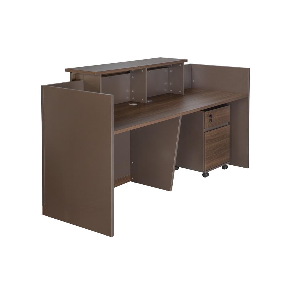 FR Reception Table with Mobile Pedestal 409290 | Furniture Republic